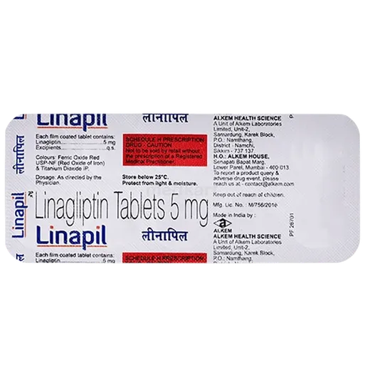 linapil 5mg tablet 10's